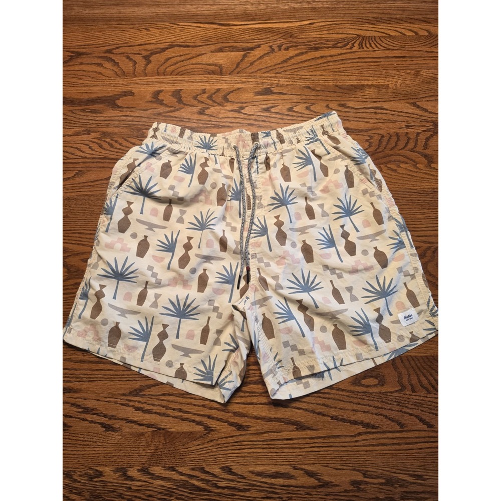 Katin Mezcal Volley Swim Trunks Men's Medium 6" Mesh Brief Beach Shorts Nylon